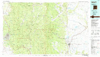 1980s Maps of Abuelo, NM | Pastmaps